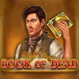 Book of Dead slot visual from Play'n GO available on gransinocasinos.es